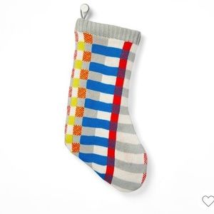 LEGO Target Christmas Stocking Block Stripe Sweater Knit Holiday 2021 Exclusive
